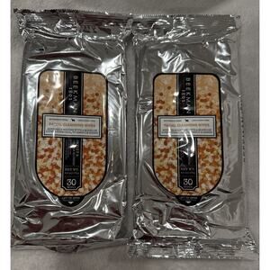Beekman 1802 Honey & Orange Blossom Facial Wipes, 2 - 30 packs = 60 Wipes